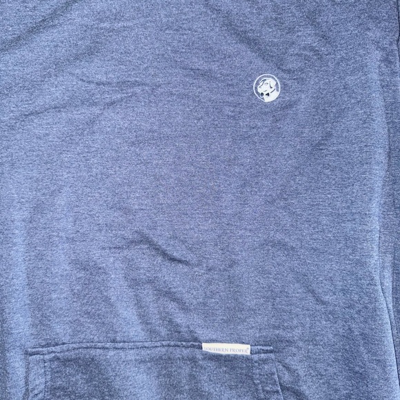 Southern Proper • Blue Logo Hoodie - Picture 5 of 7